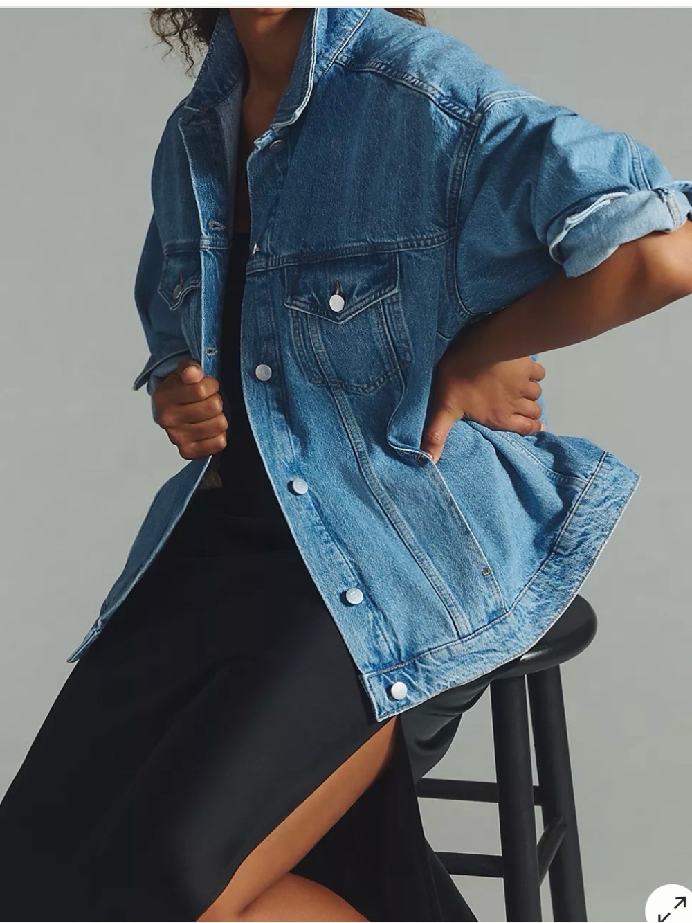 Anthropologie Pilcro Boyfriend Denim Jacket - Picture 3 of 13